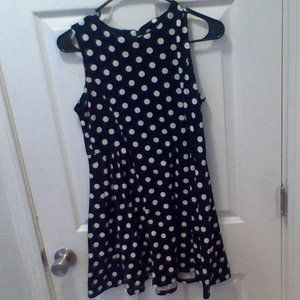 size 14 poka dot dress